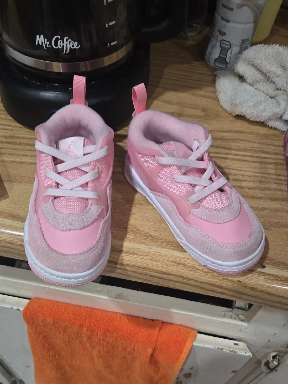 Nike Pink Kids Sneakers - Lightweight Toddler Trainers